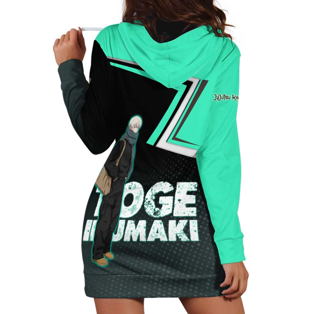 Toge Inumaki Hoodie Dress Jujutsu Kaisen Winter Streetwear Aesthetic