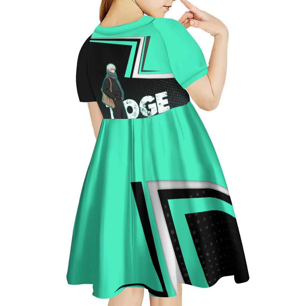 Toge Inumaki Kid Short Sleeve Dress Jujutsu Kaisen Winter Streetwear Aesthetic