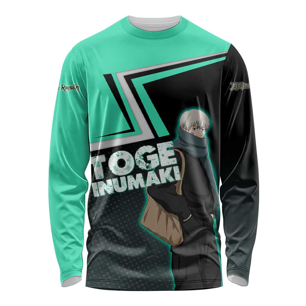 Toge Inumaki Long Sleeve Shirt Jujutsu Kaisen Winter Streetwear Aesthetic