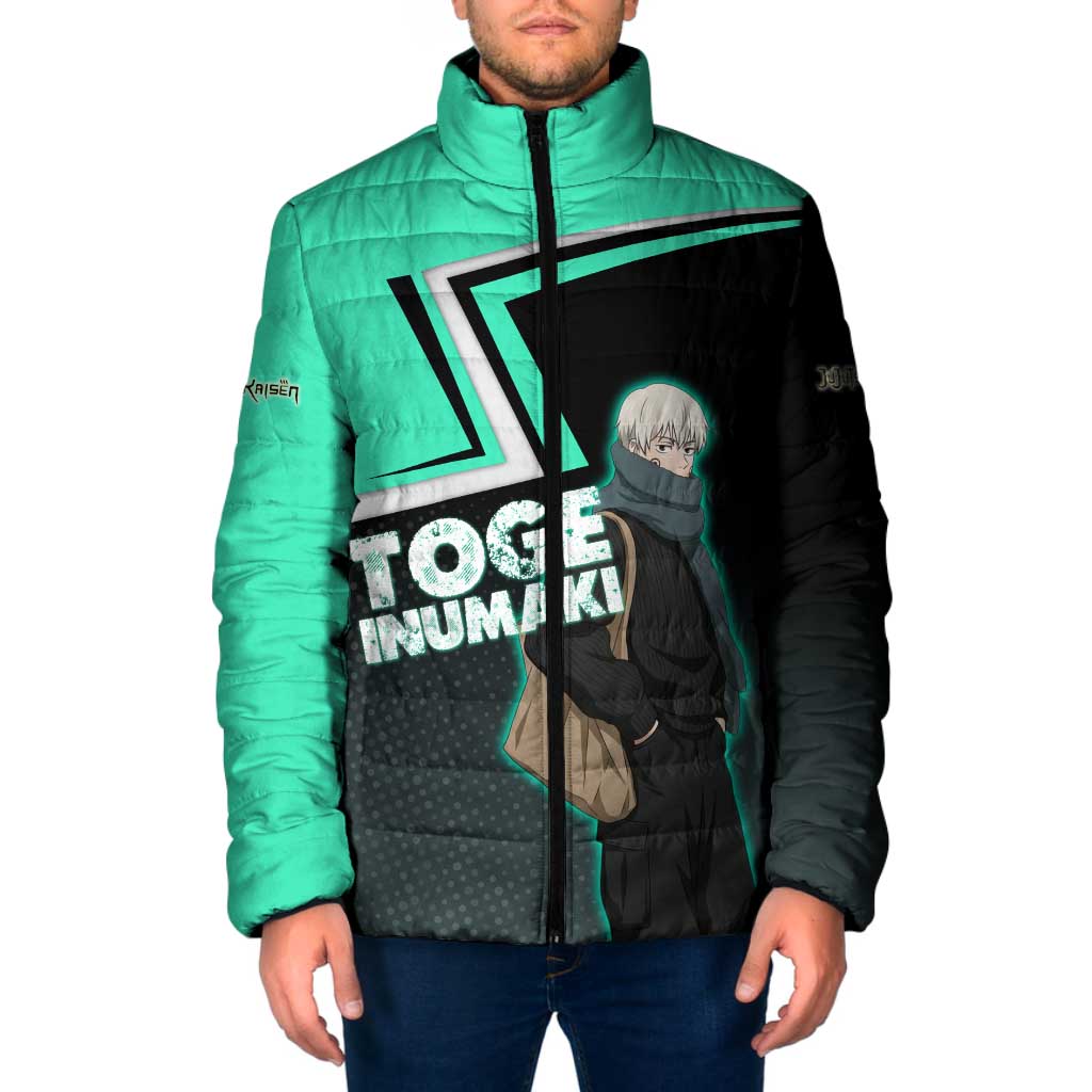 Toge Inumaki Padded Jacket Jujutsu Kaisen Winter Streetwear Aesthetic