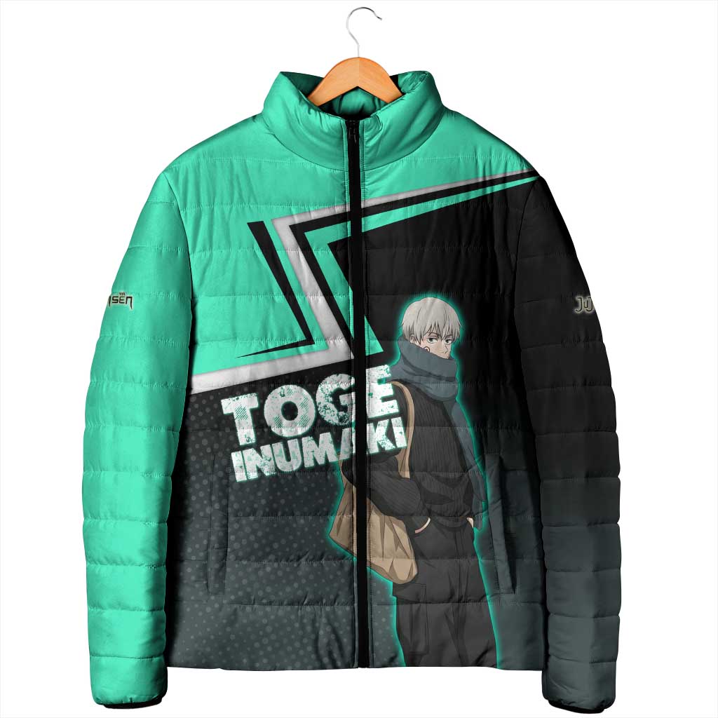Toge Inumaki Padded Jacket Jujutsu Kaisen Winter Streetwear Aesthetic