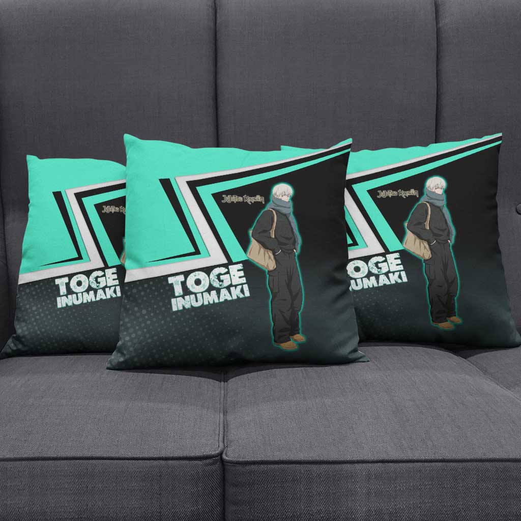 Toge Inumaki Pillow Cover Jujutsu Kaisen Winter Streetwear Aesthetic