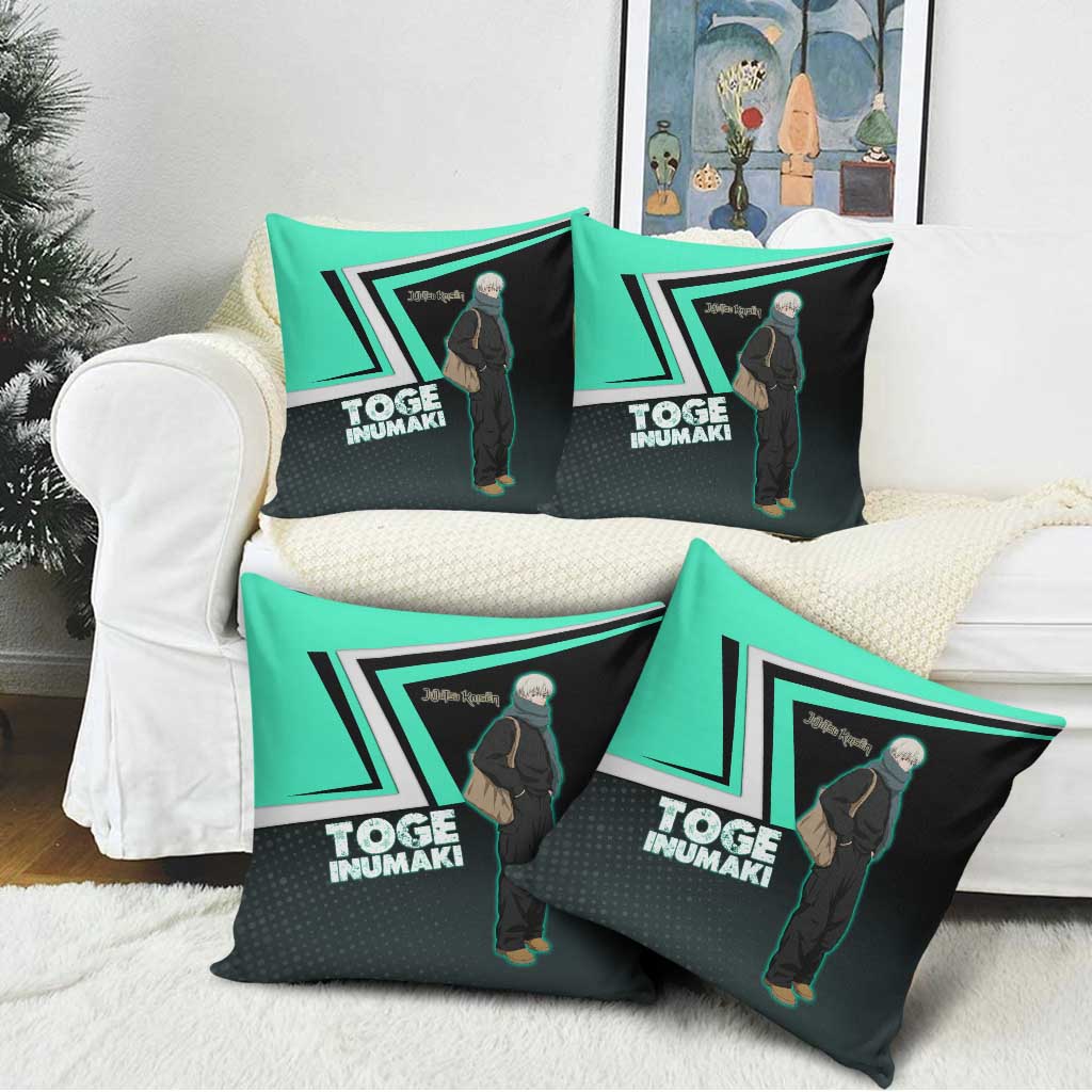 Toge Inumaki Pillow Cover Jujutsu Kaisen Winter Streetwear Aesthetic