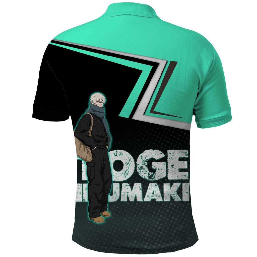 Toge Inumaki Polo Shirt Jujutsu Kaisen Winter Streetwear Aesthetic