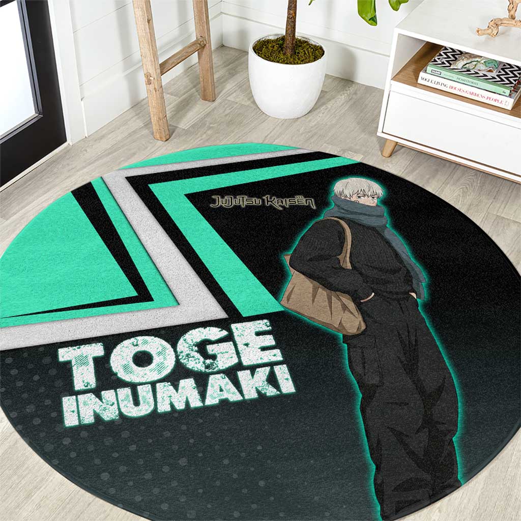 Toge Inumaki Round Carpet Jujutsu Kaisen Winter Streetwear Aesthetic