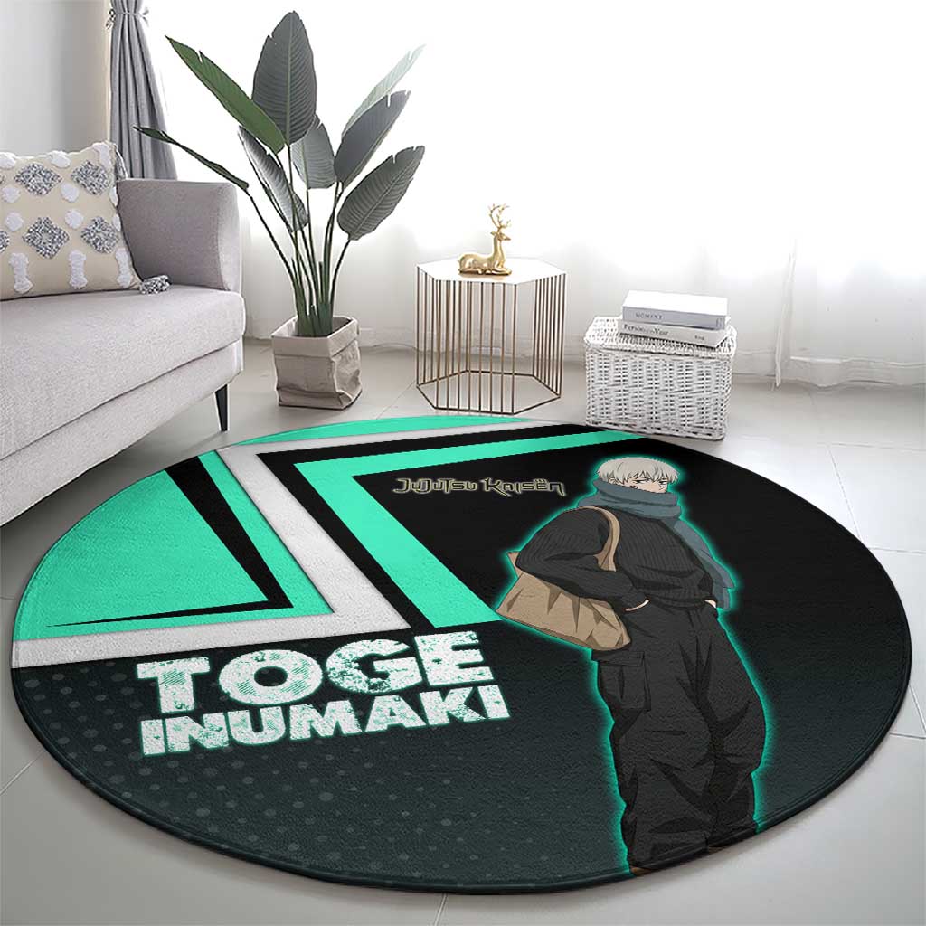 Toge Inumaki Round Carpet Jujutsu Kaisen Winter Streetwear Aesthetic