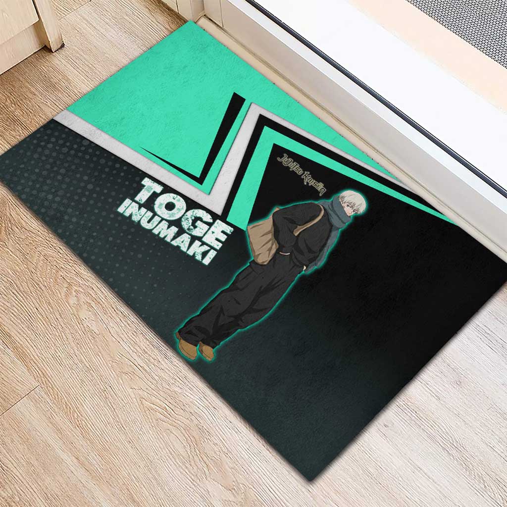 Toge Inumaki Rubber Doormat Jujutsu Kaisen Winter Streetwear Aesthetic
