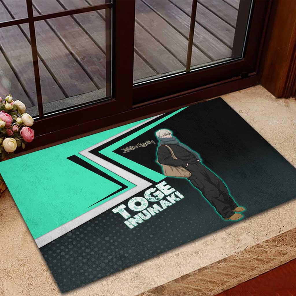 Toge Inumaki Rubber Doormat Jujutsu Kaisen Winter Streetwear Aesthetic