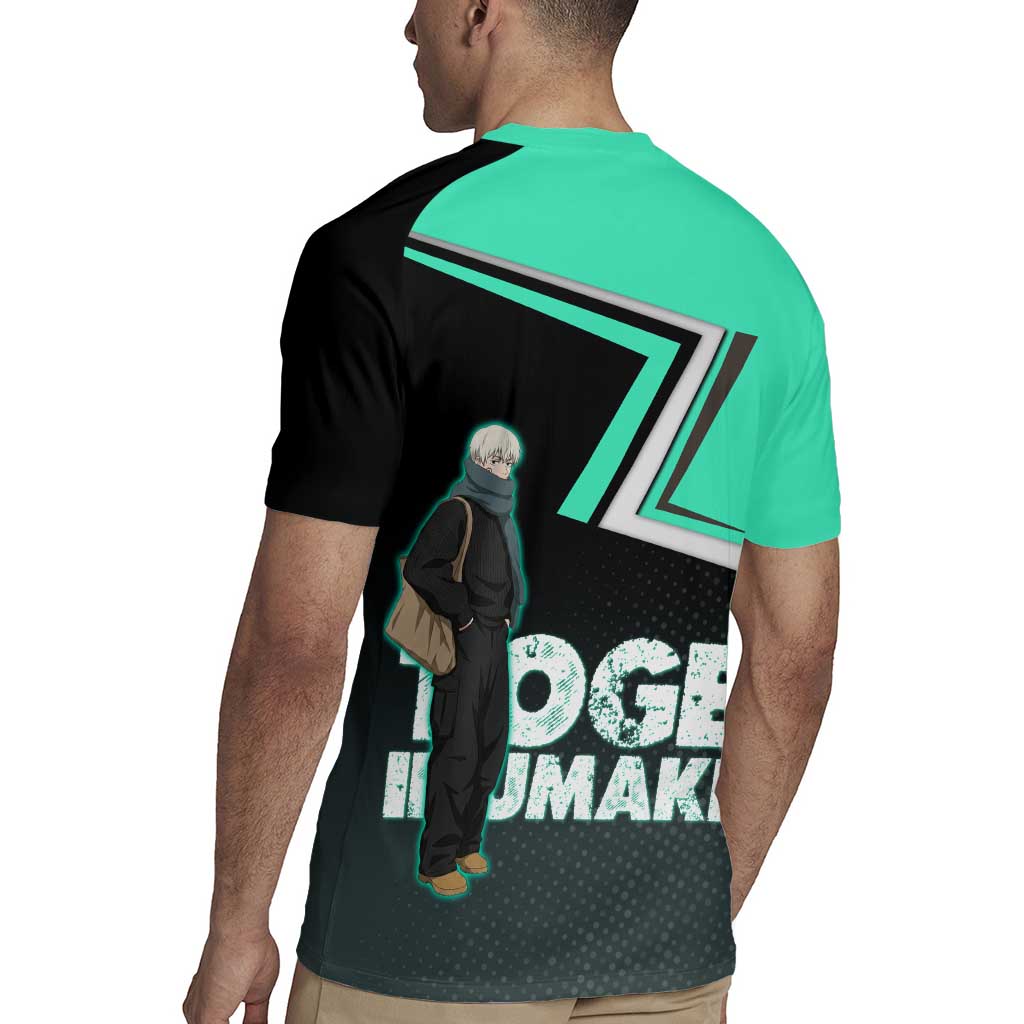 Toge Inumaki Rugby Jersey Jujutsu Kaisen Winter Streetwear Aesthetic