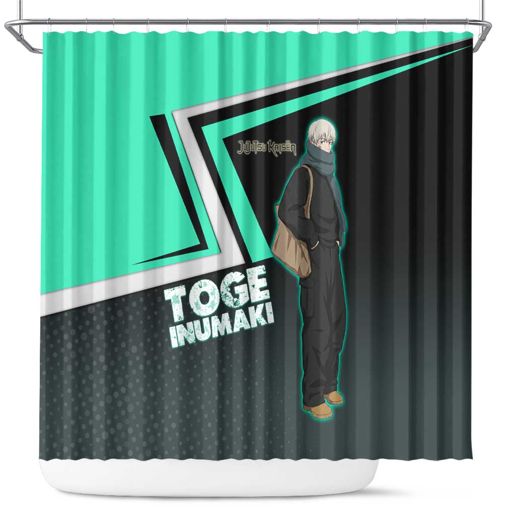 Toge Inumaki Shower Curtain Jujutsu Kaisen Winter Streetwear Aesthetic