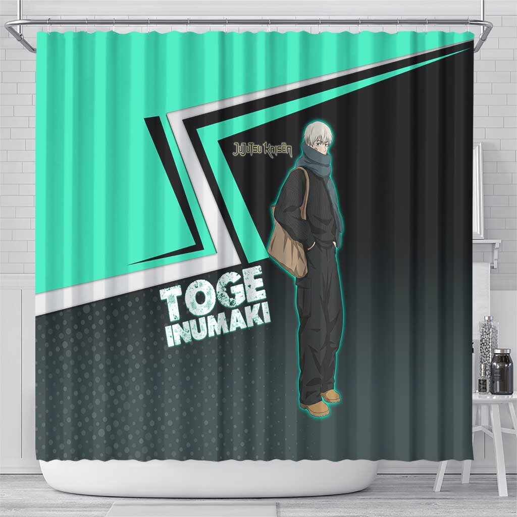 Toge Inumaki Shower Curtain Jujutsu Kaisen Winter Streetwear Aesthetic