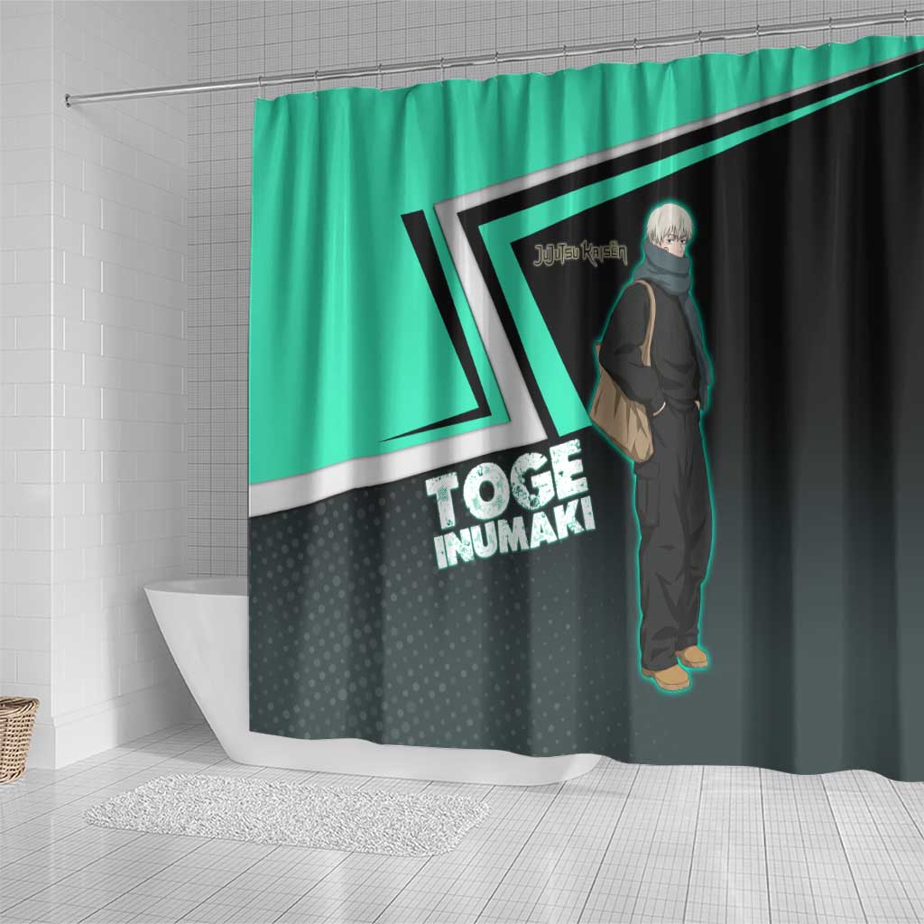 Toge Inumaki Shower Curtain Jujutsu Kaisen Winter Streetwear Aesthetic