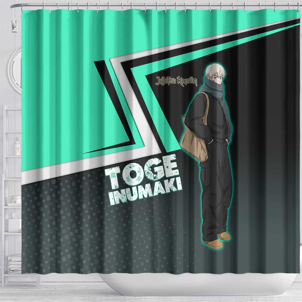 Toge Inumaki Shower Curtain Jujutsu Kaisen Winter Streetwear Aesthetic