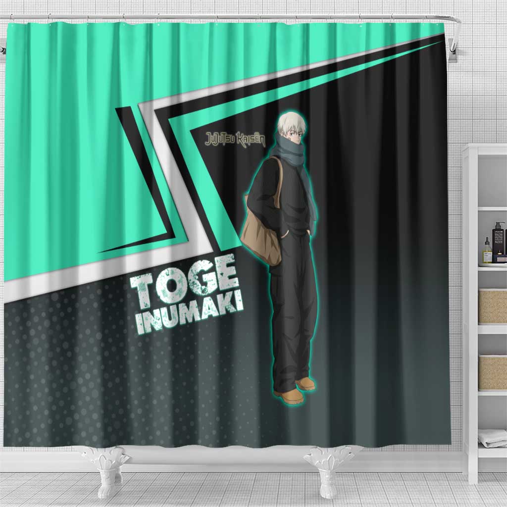 Toge Inumaki Shower Curtain Jujutsu Kaisen Winter Streetwear Aesthetic