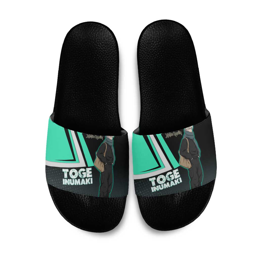 Toge Inumaki Slide Sandals Jujutsu Kaisen Winter Streetwear Aesthetic