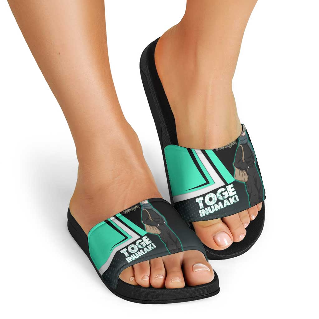 Toge Inumaki Slide Sandals Jujutsu Kaisen Winter Streetwear Aesthetic