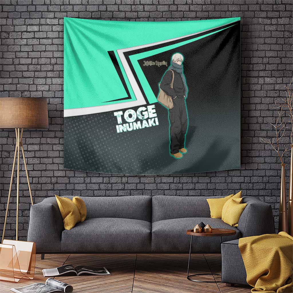 Toge Inumaki Tapestry Jujutsu Kaisen Winter Streetwear Aesthetic