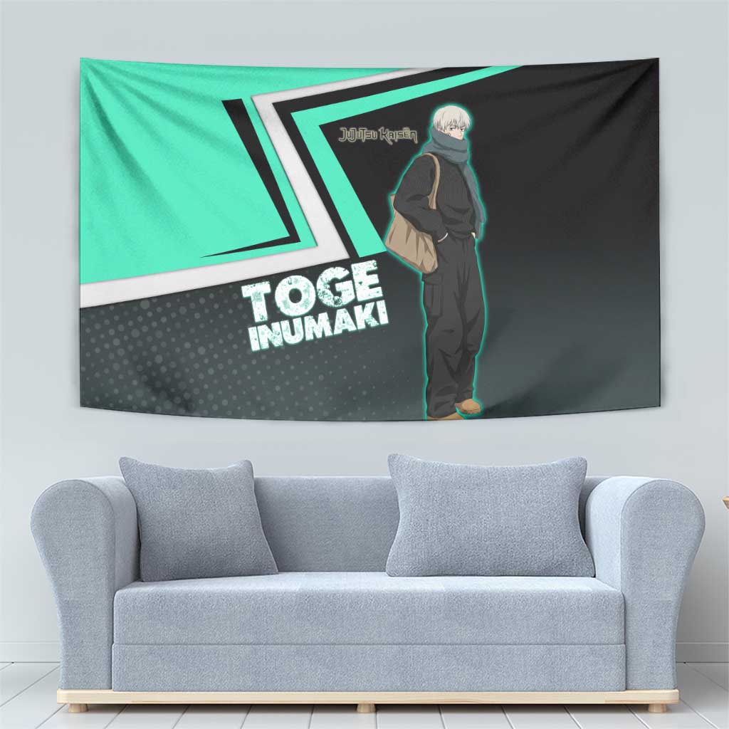 Toge Inumaki Tapestry Jujutsu Kaisen Winter Streetwear Aesthetic