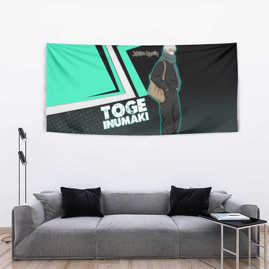 Toge Inumaki Tapestry Jujutsu Kaisen Winter Streetwear Aesthetic