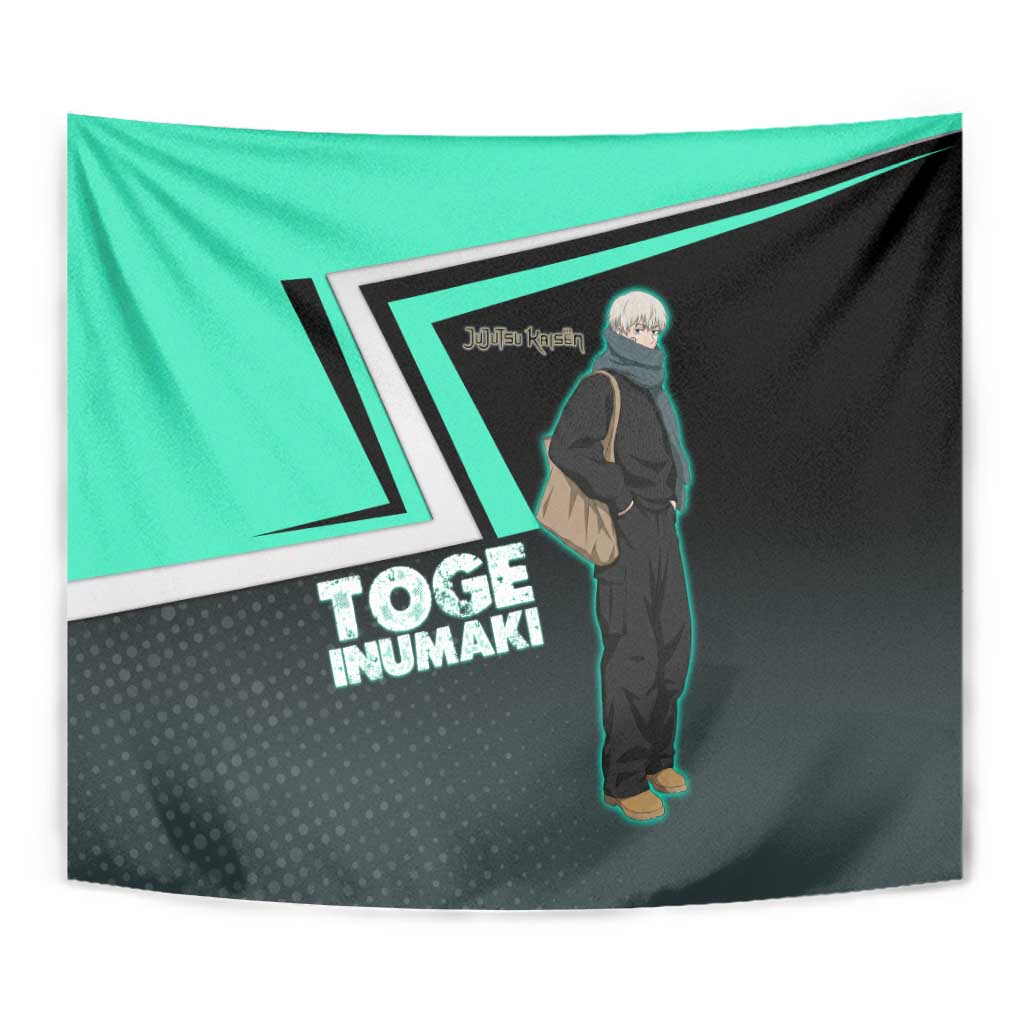 Toge Inumaki Tapestry Jujutsu Kaisen Winter Streetwear Aesthetic