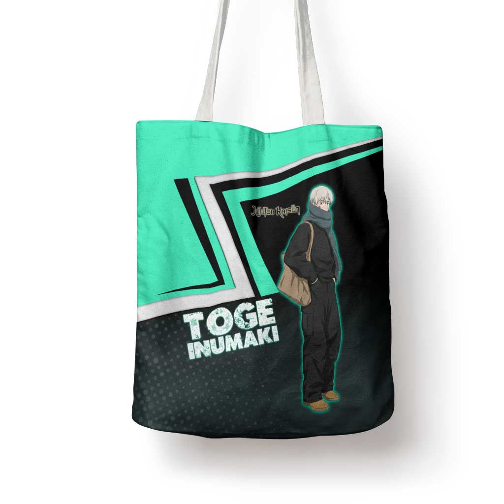 Toge Inumaki Tote Bag Jujutsu Kaisen Winter Streetwear Aesthetic