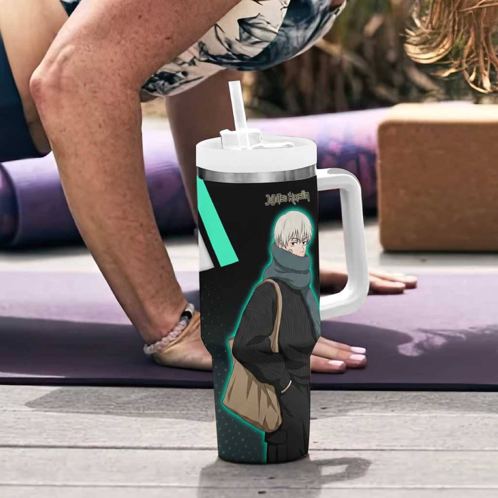 Toge Inumaki Tumbler With Handle Jujutsu Kaisen Winter Streetwear Aesthetic