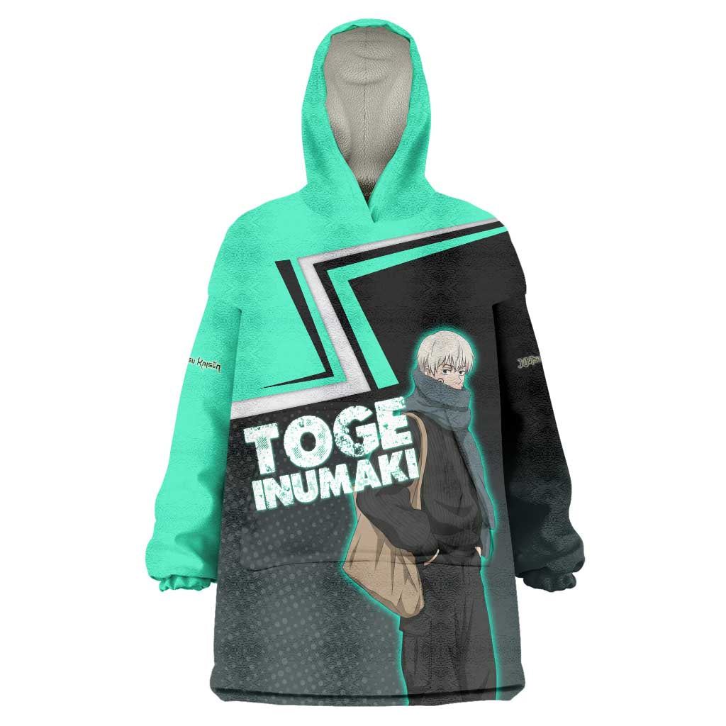 Toge Inumaki Wearable Blanket Hoodie Jujutsu Kaisen Winter Streetwear Aesthetic
