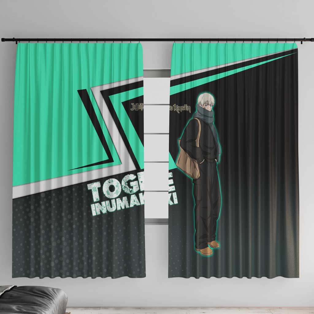 Toge Inumaki Window Curtain Jujutsu Kaisen Winter Streetwear Aesthetic