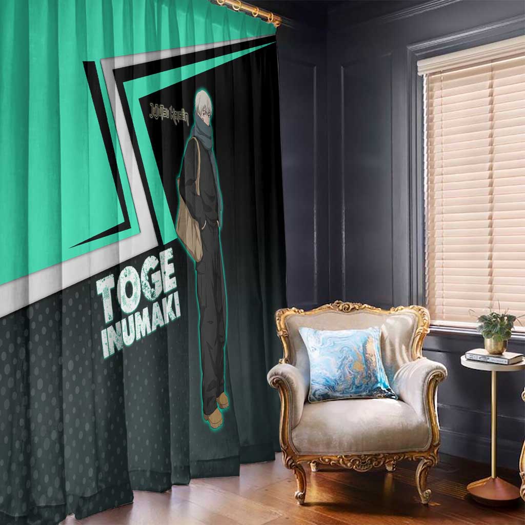Toge Inumaki Window Curtain Jujutsu Kaisen Winter Streetwear Aesthetic