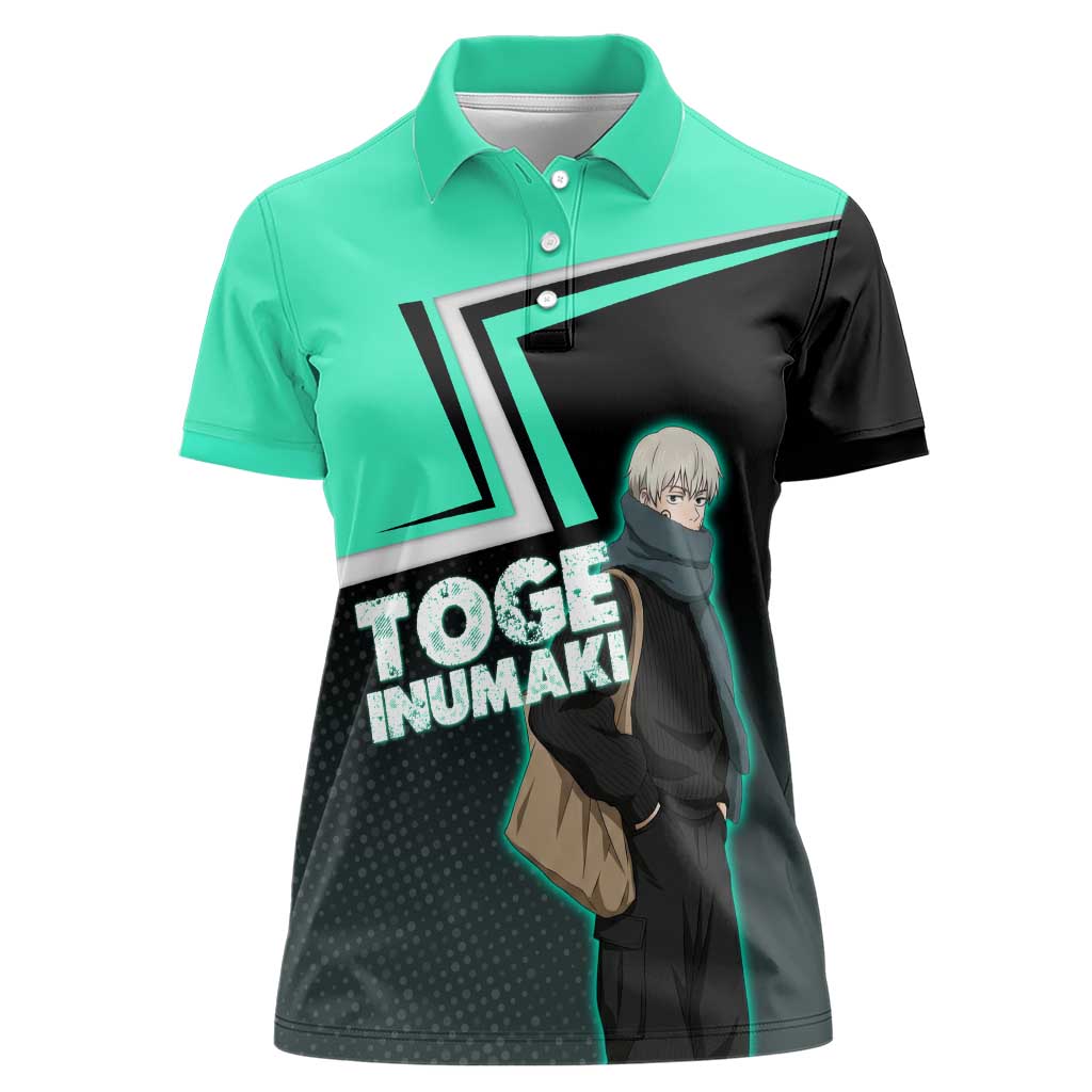Toge Inumaki Women Polo Shirt Jujutsu Kaisen Winter Streetwear Aesthetic