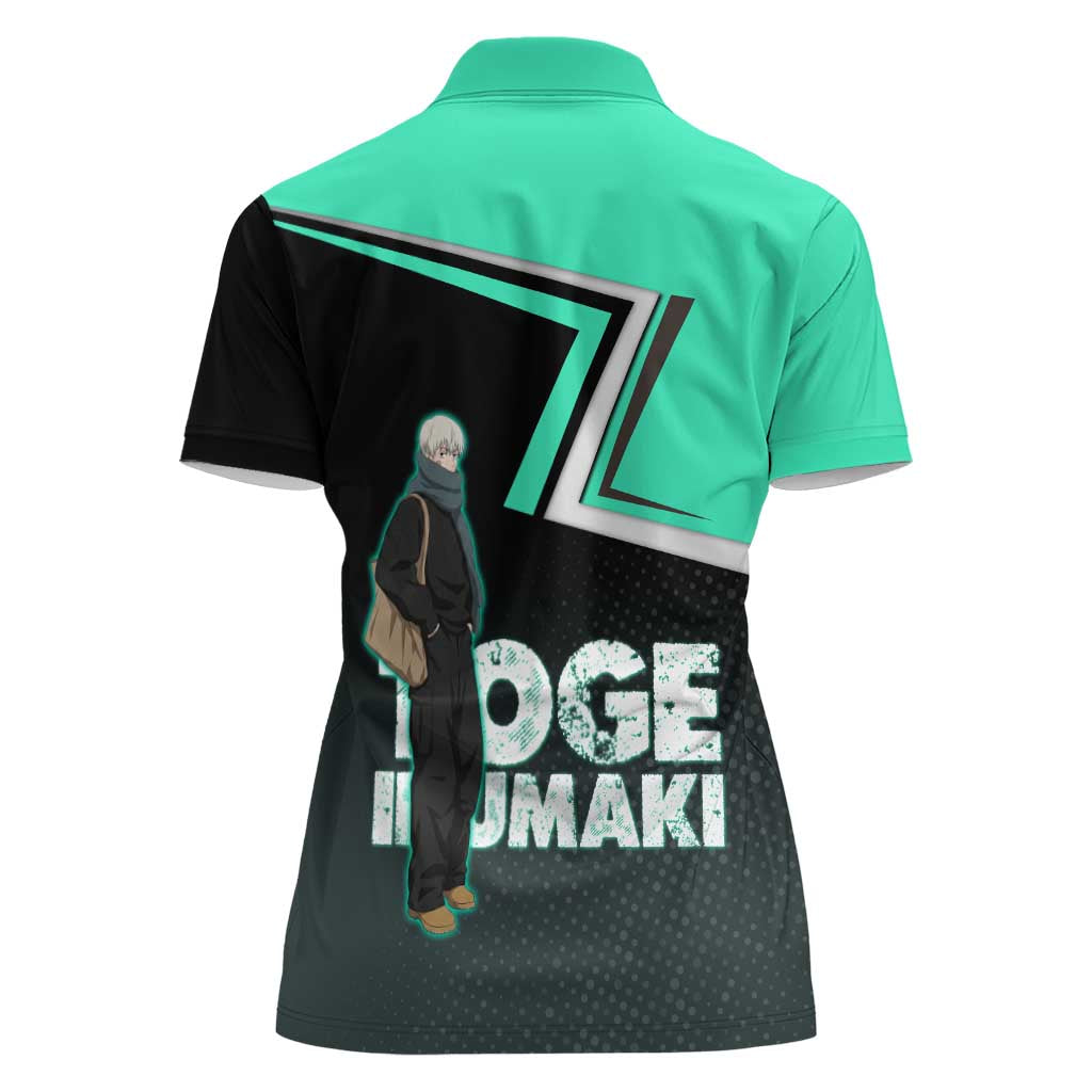 Toge Inumaki Women Polo Shirt Jujutsu Kaisen Winter Streetwear Aesthetic