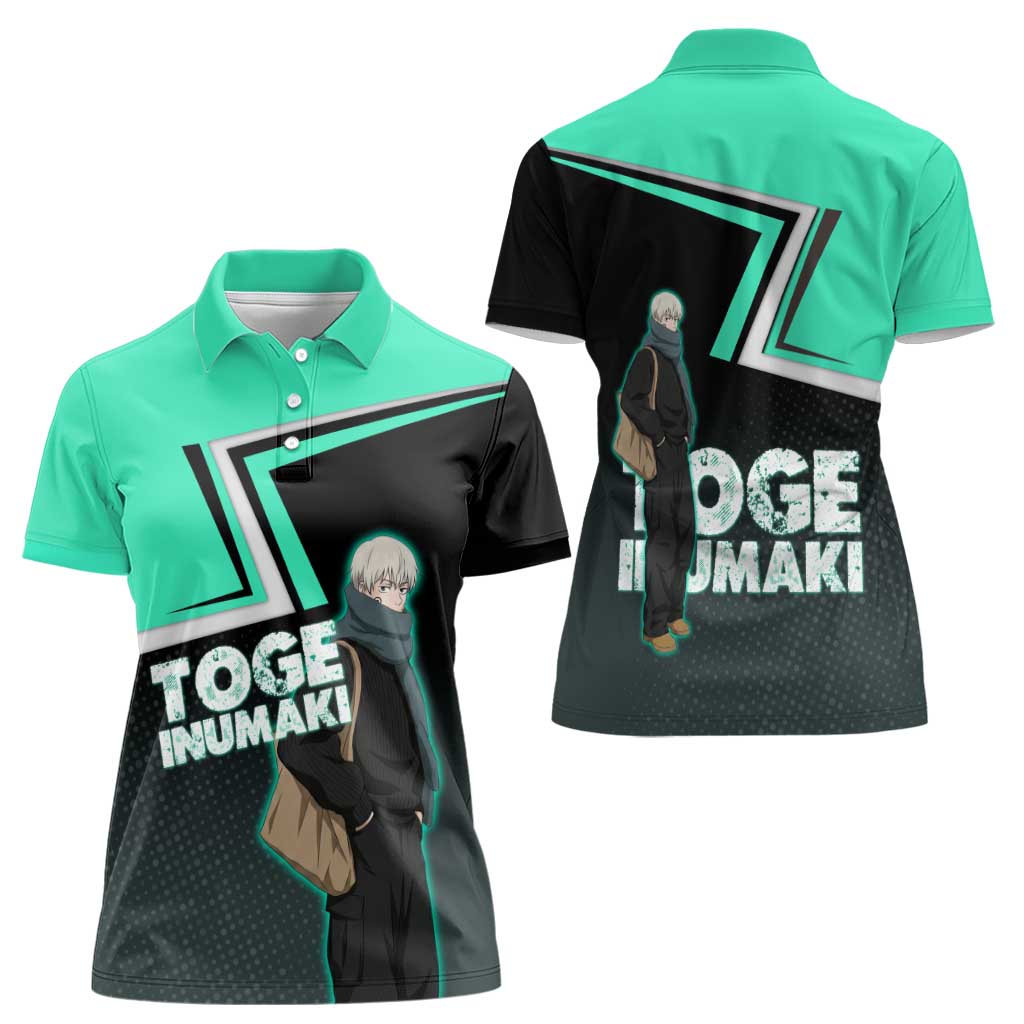 Toge Inumaki Women Polo Shirt Jujutsu Kaisen Winter Streetwear Aesthetic
