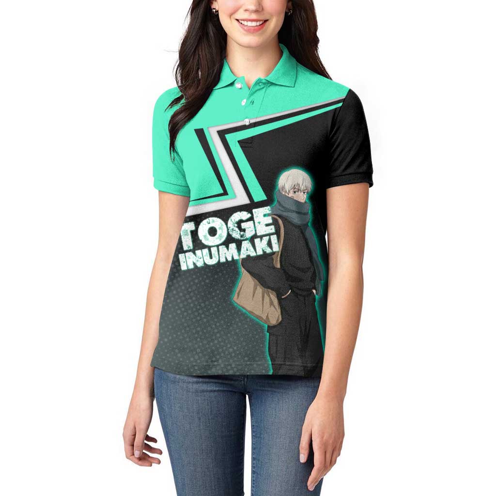 Toge Inumaki Women Polo Shirt Jujutsu Kaisen Winter Streetwear Aesthetic