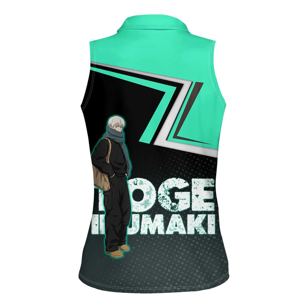 Toge Inumaki Women Sleeveless Polo Shirt Jujutsu Kaisen Winter Streetwear Aesthetic