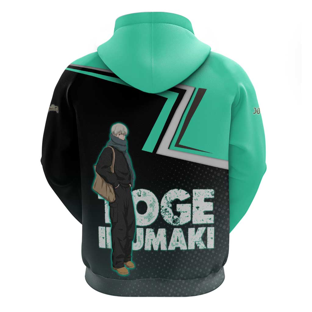 Toge Inumaki Zip Hoodie Jujutsu Kaisen Winter Streetwear Aesthetic