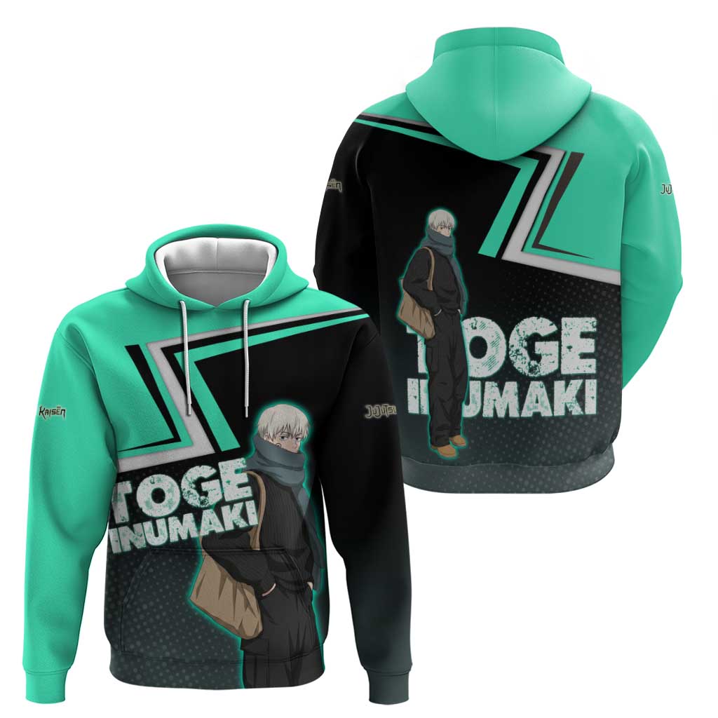 Toge Inumaki Zip Hoodie Jujutsu Kaisen Winter Streetwear Aesthetic