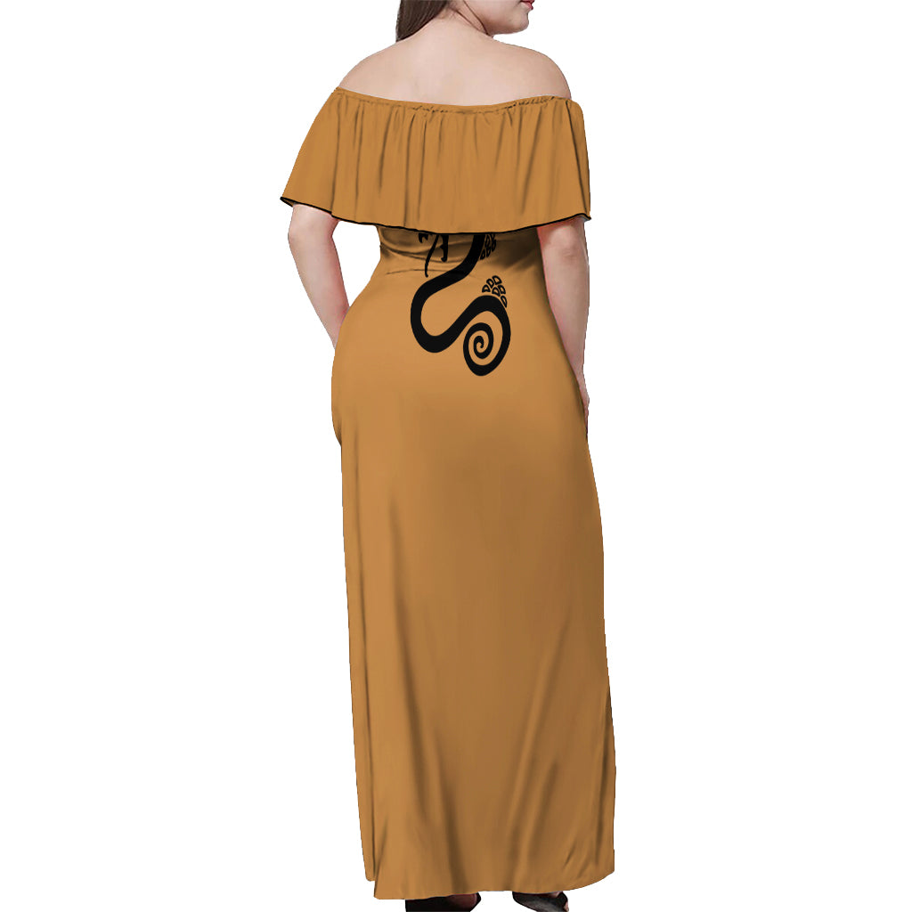 Diane - Seven Deadly Sins Off Shoulder Maxi Dress