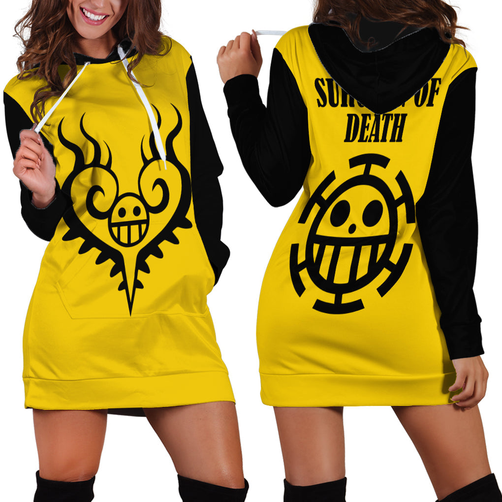 Trafalgar Law Surgeon of Death - One Piece Hoodie Dress