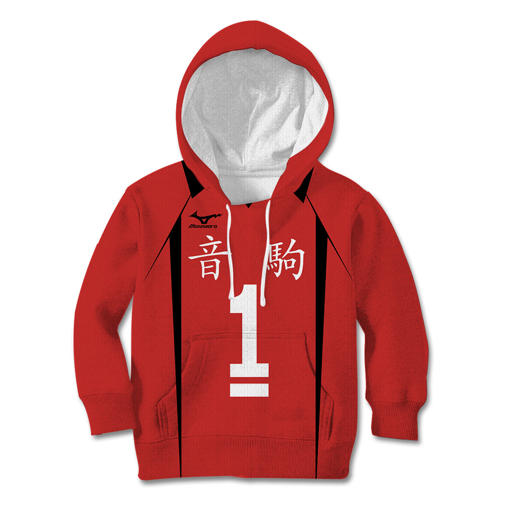 Nekoma Tetsuro Kuroo - Number 1 Uniform Anime Kid Hoodie
