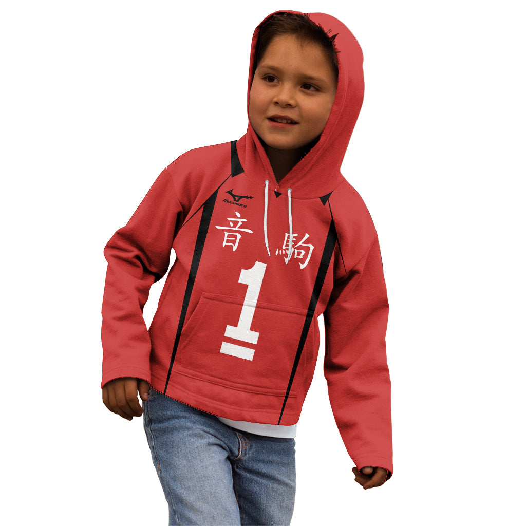 Nekoma Tetsuro Kuroo - Number 1 Uniform Anime Kid Hoodie