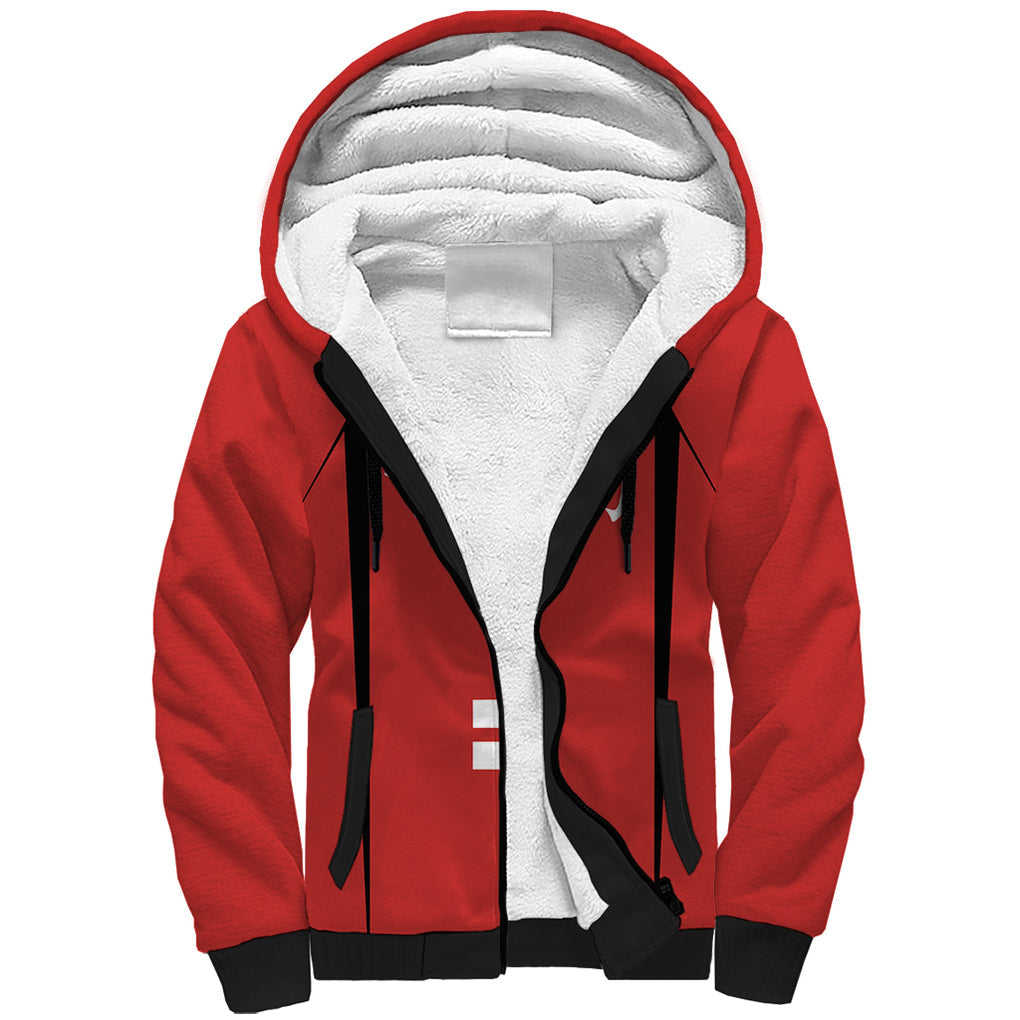 Nekoma Tetsuro Kuroo - Number 1 Uniform Anime Sherpa Hoodie