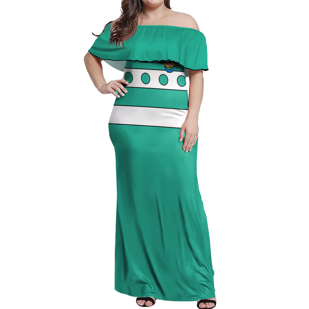 Nami - One Piece Off Shoulder Maxi Dress