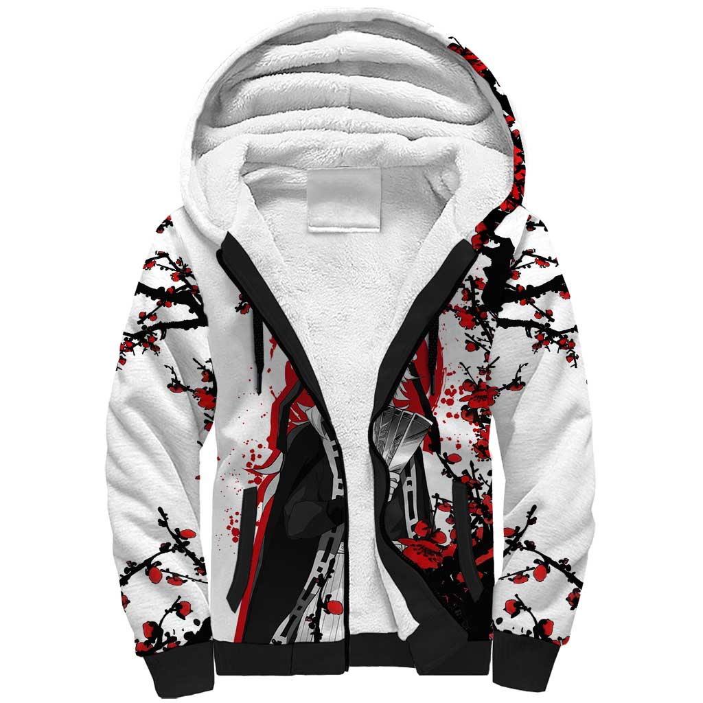 Doma - Demon Slayer Sherpa Hoodie Anime Japan Style