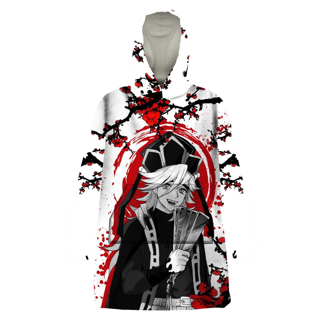 Doma - Demon Slayer Wearable Blanket Hoodie Anime Japan Style