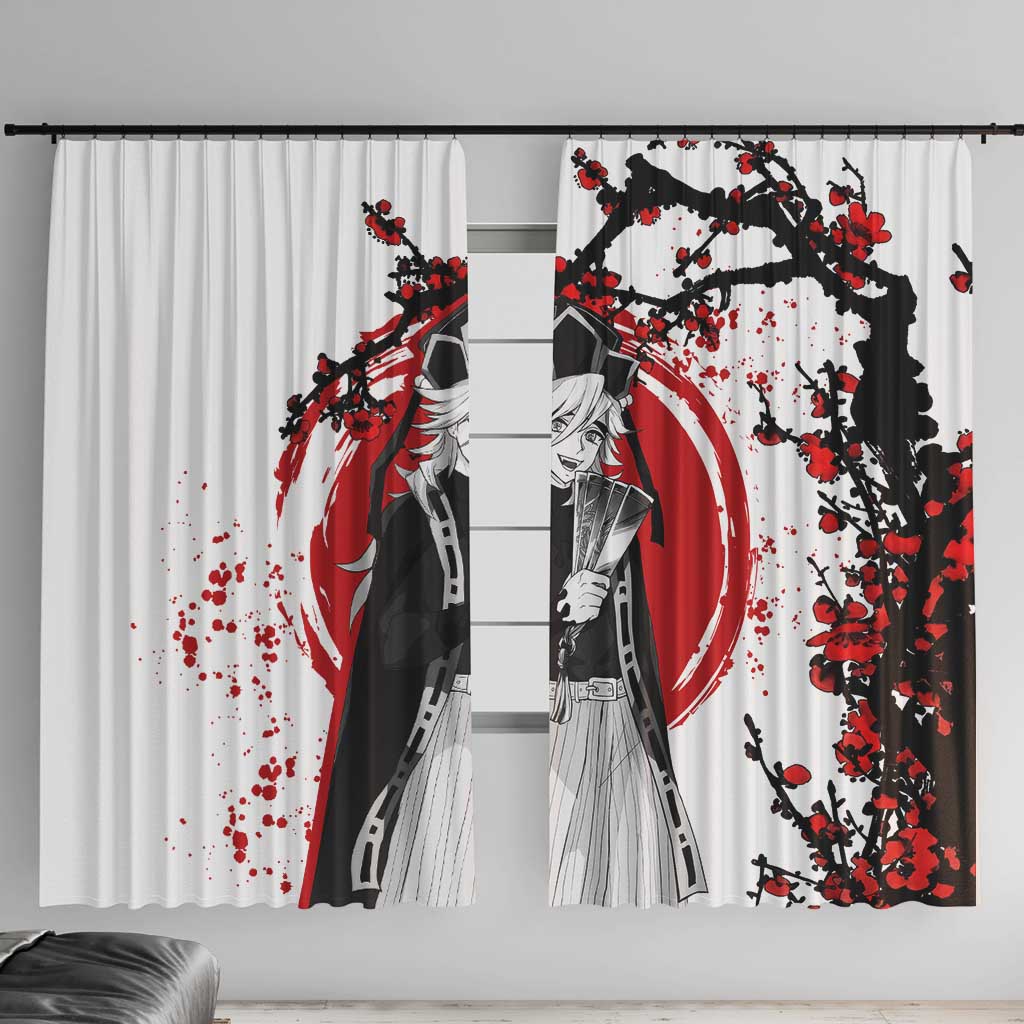 Doma - Demon Slayer Window Curtain Anime Japan Style