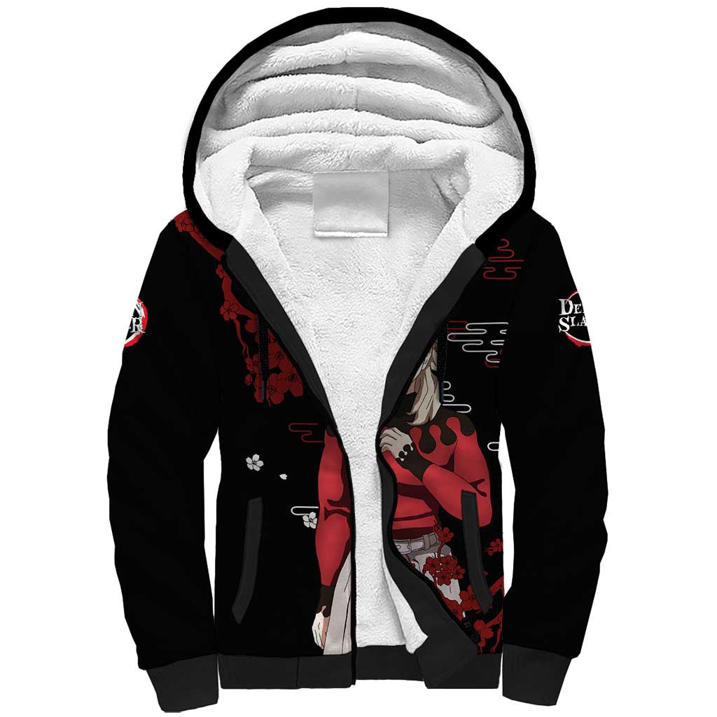 Doma - Demon Slayer Sherpa Hoodie Anime Japan Style