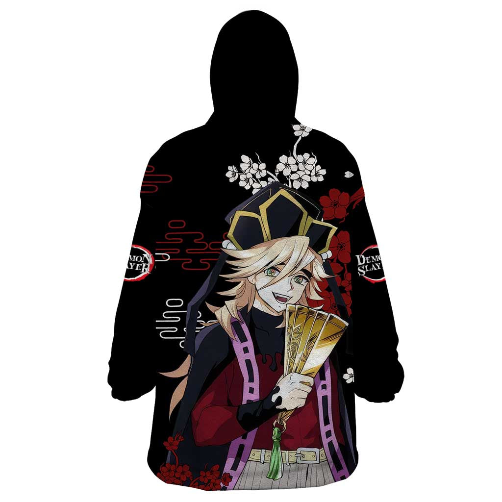 Doma - Demon Slayer Wearable Blanket Hoodie Anime Japan Style
