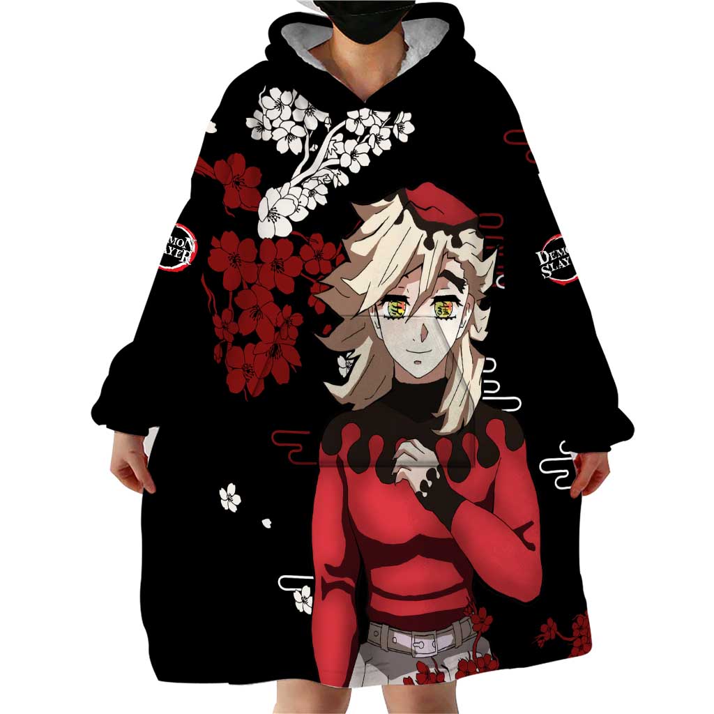 Doma - Demon Slayer Wearable Blanket Hoodie Anime Japan Style
