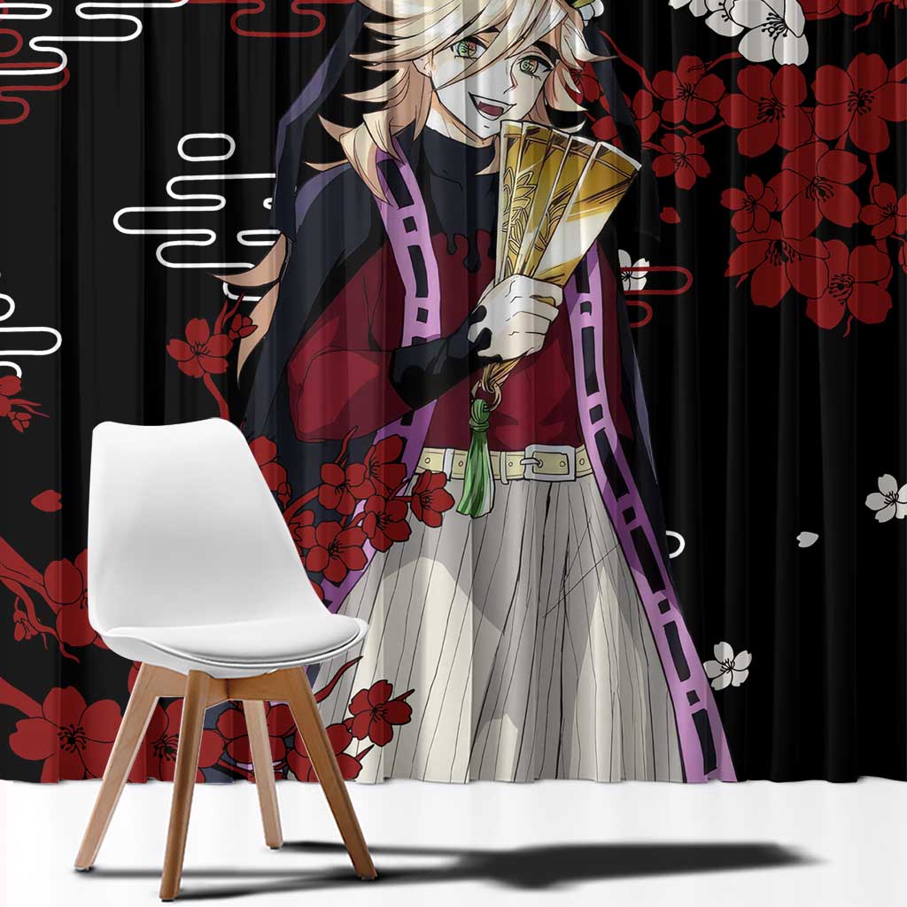 Doma - Demon Slayer Window Curtain Anime Japan Style