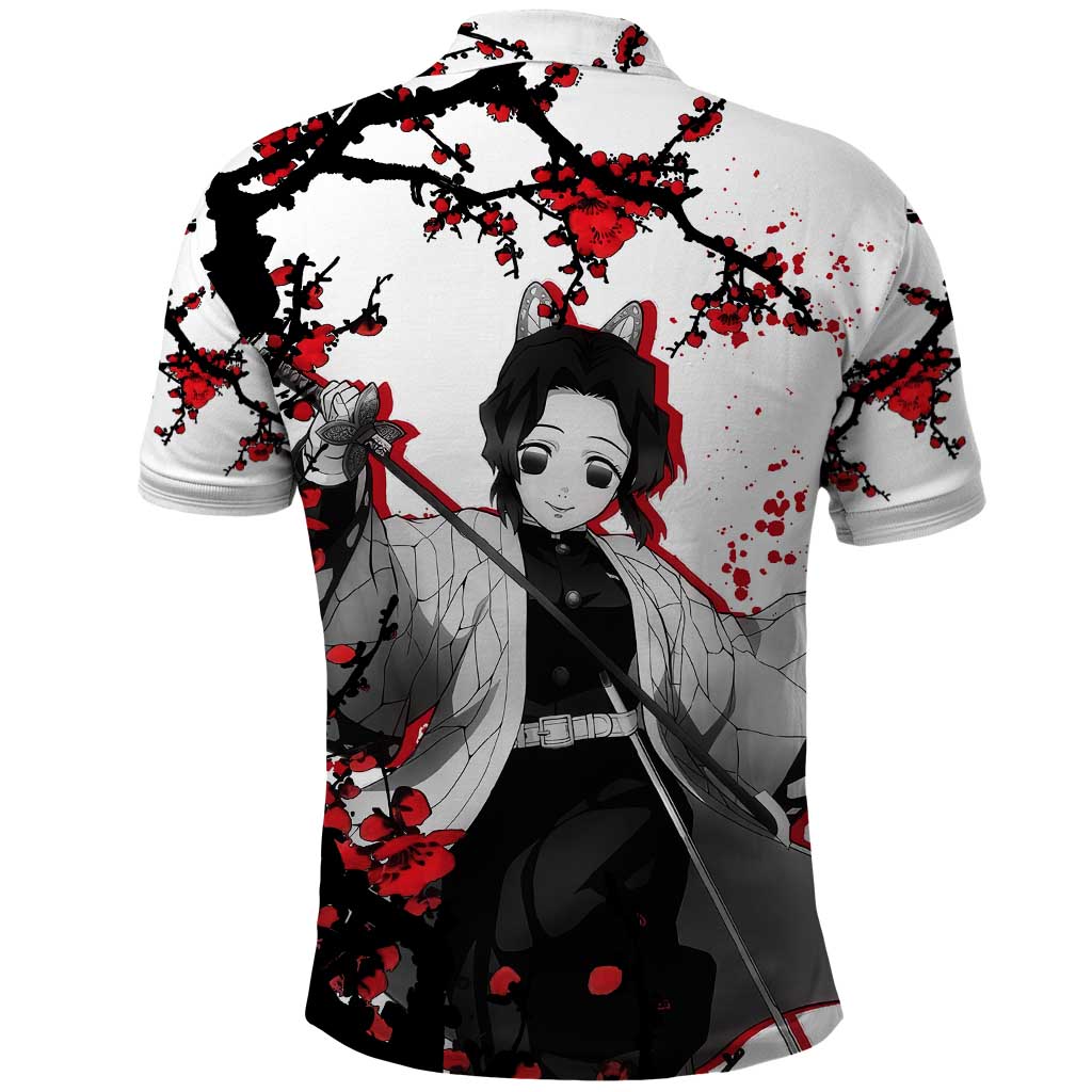 Shinobu Kocho - Demon Slayer Polo Shirt Anime Japan Style